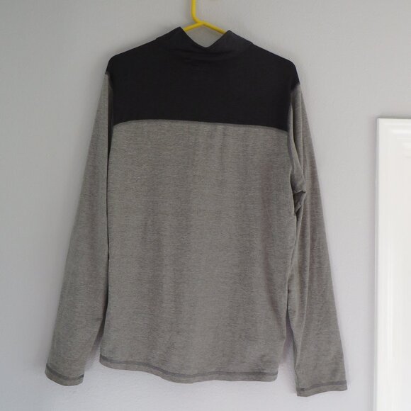 Columbia mens omni wick light jacket size M gray long sleeve 1/4 zip - Picture 2 of 10
